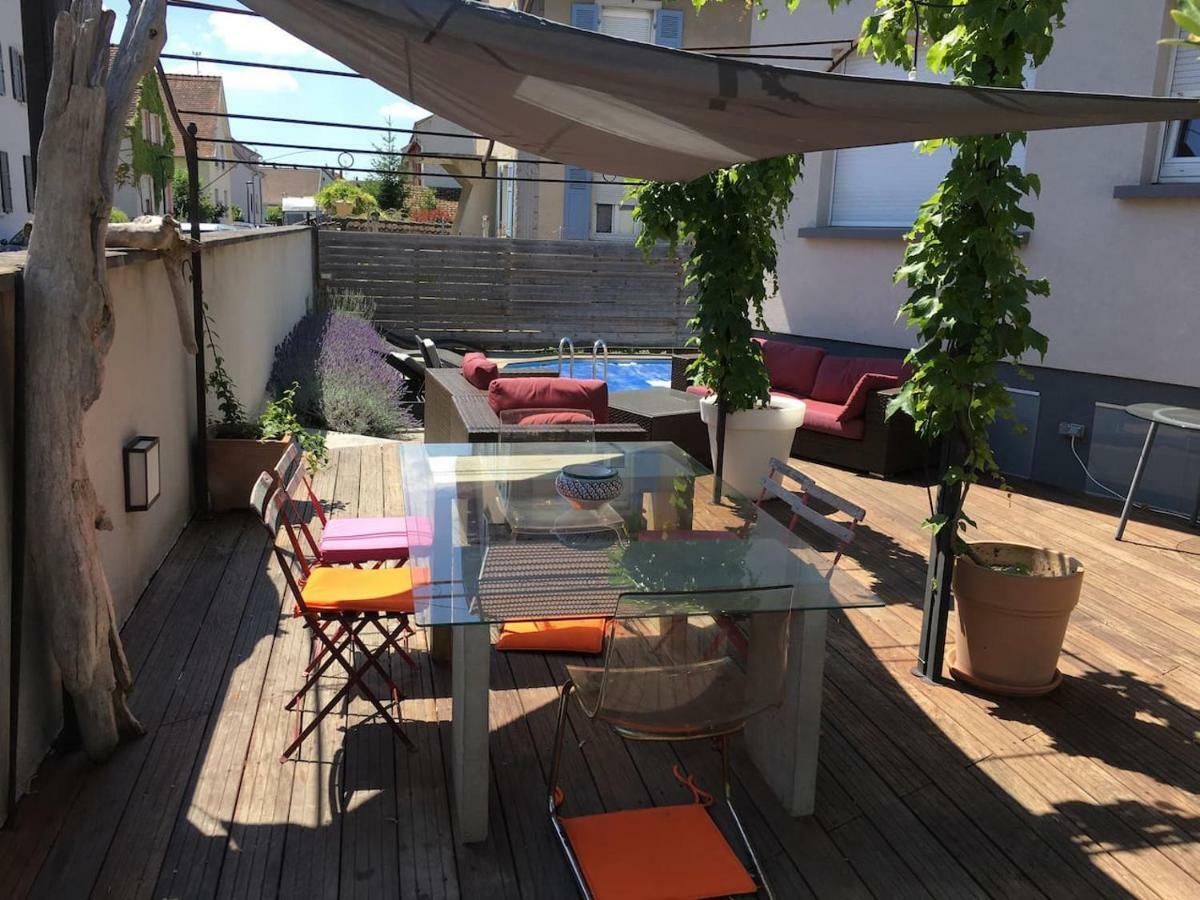 La Terrasse Selestadienne Sélestat Extérieur photo